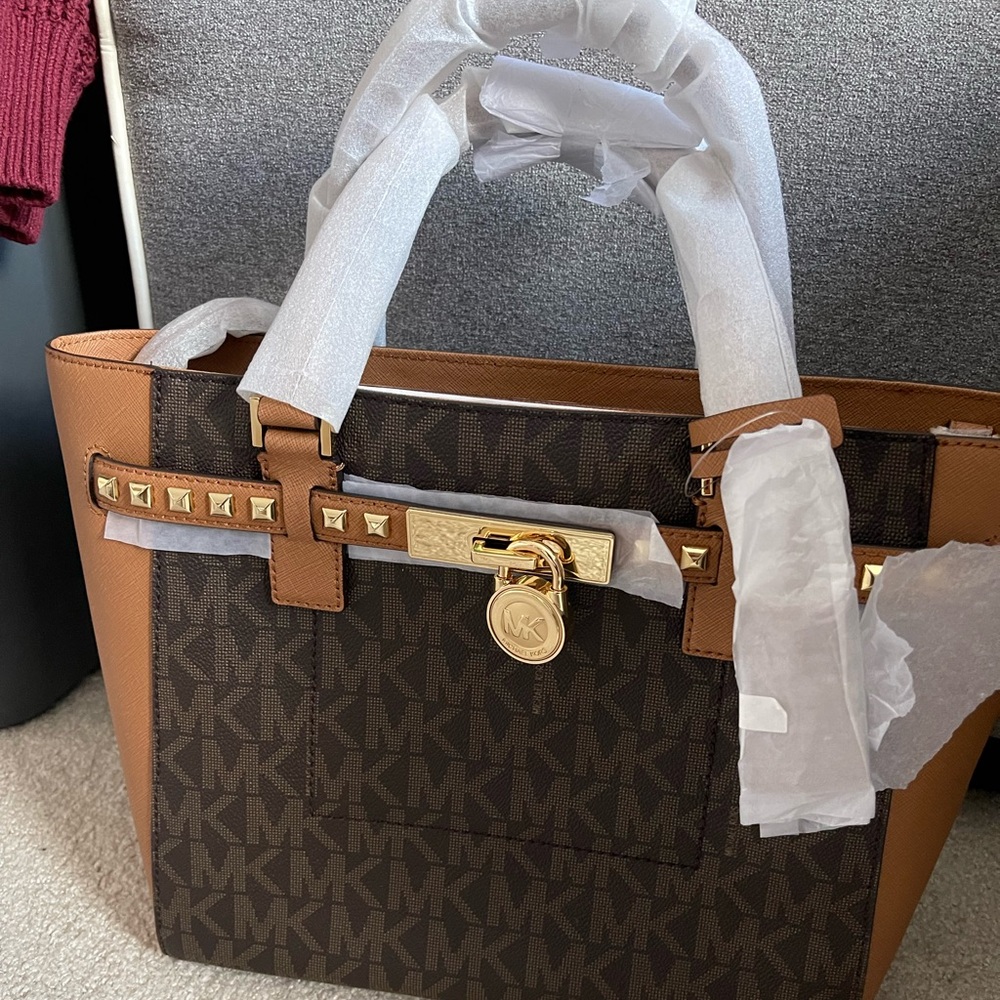 MK Studded Hamilton Bag